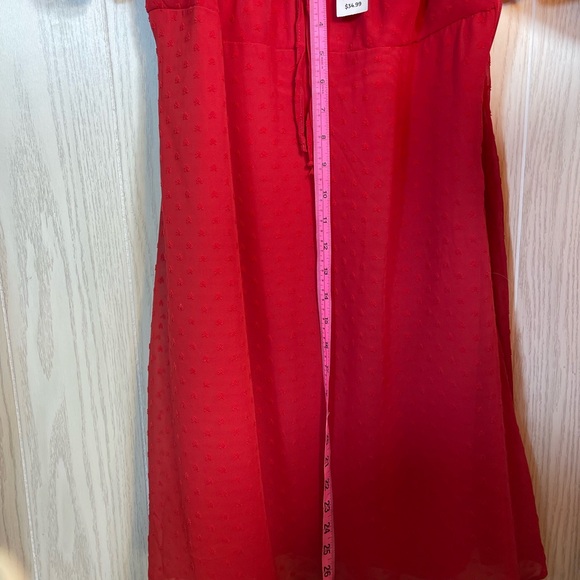 NWT Little Red Dress! “Rewind” Light & Flowy ! XLarge - Picture 5 of 9